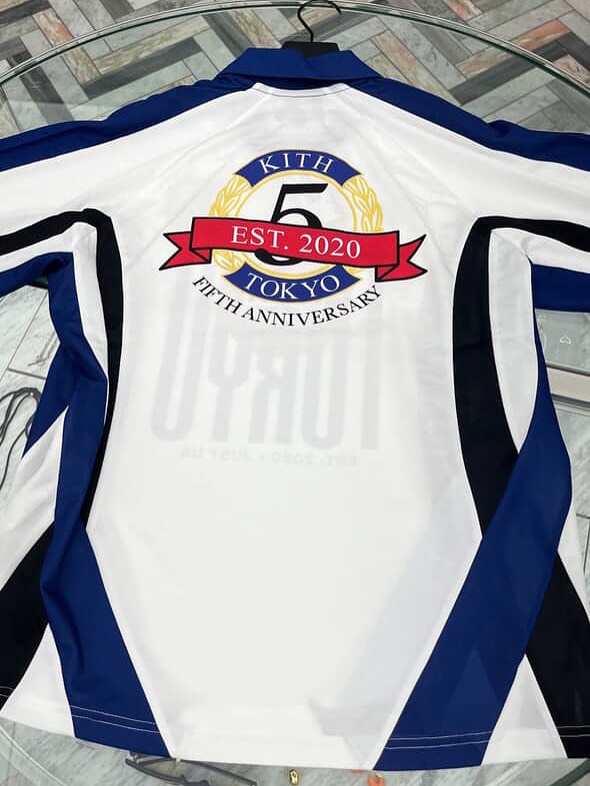 KITH TOKYO の5周年記念フットボールジャージが発売