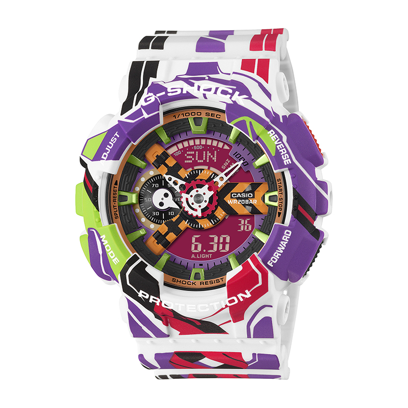 新世紀エヴァンゲリオン × G-SHOCK の GA-110EVA30-7AJR が10月17日(金)発売