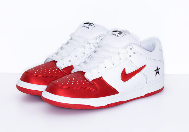 Supreme × NIKE SB の DUK LOW "Varsity Red/White" が発売