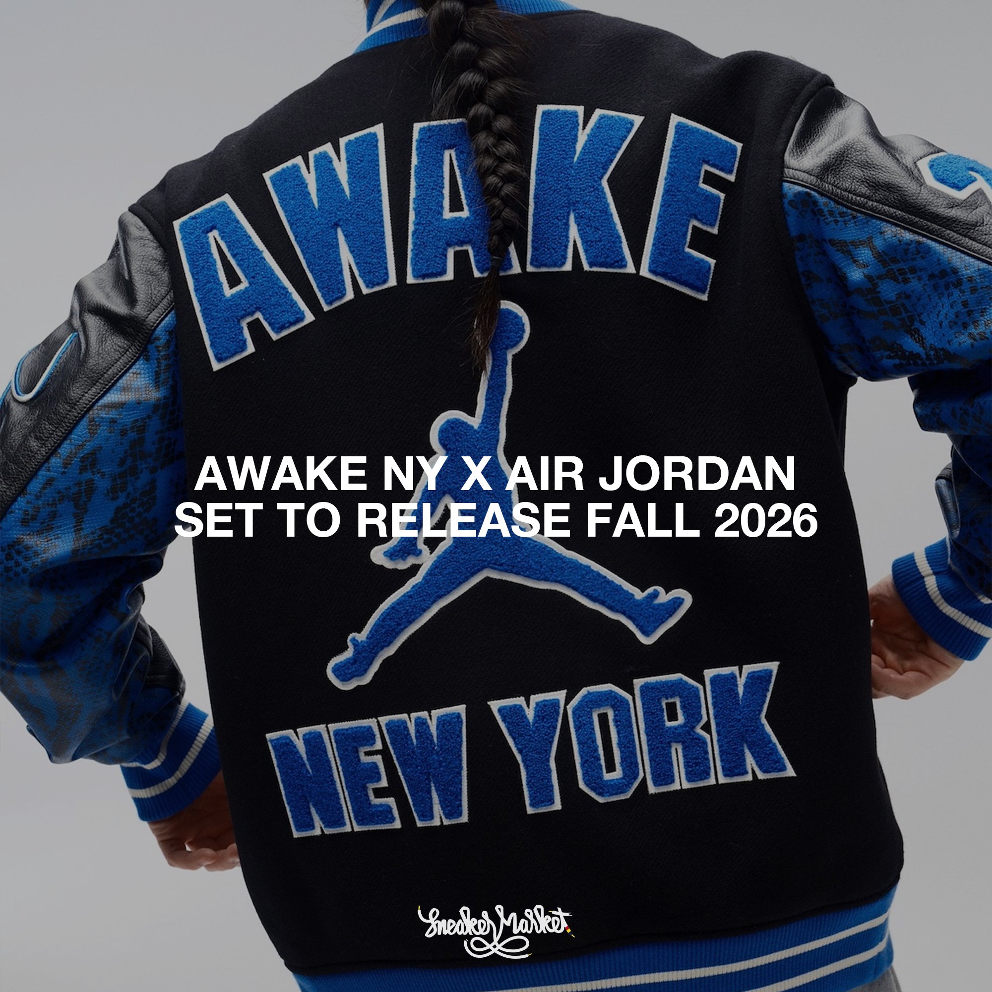 Awake NY × JORDAN BRAND の新作アパレルコレクションが2026年秋発売予定