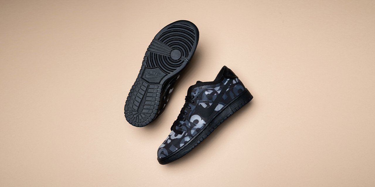 COMME des GARÇONS × NIKE の DUNK LOW "Black" が発売
