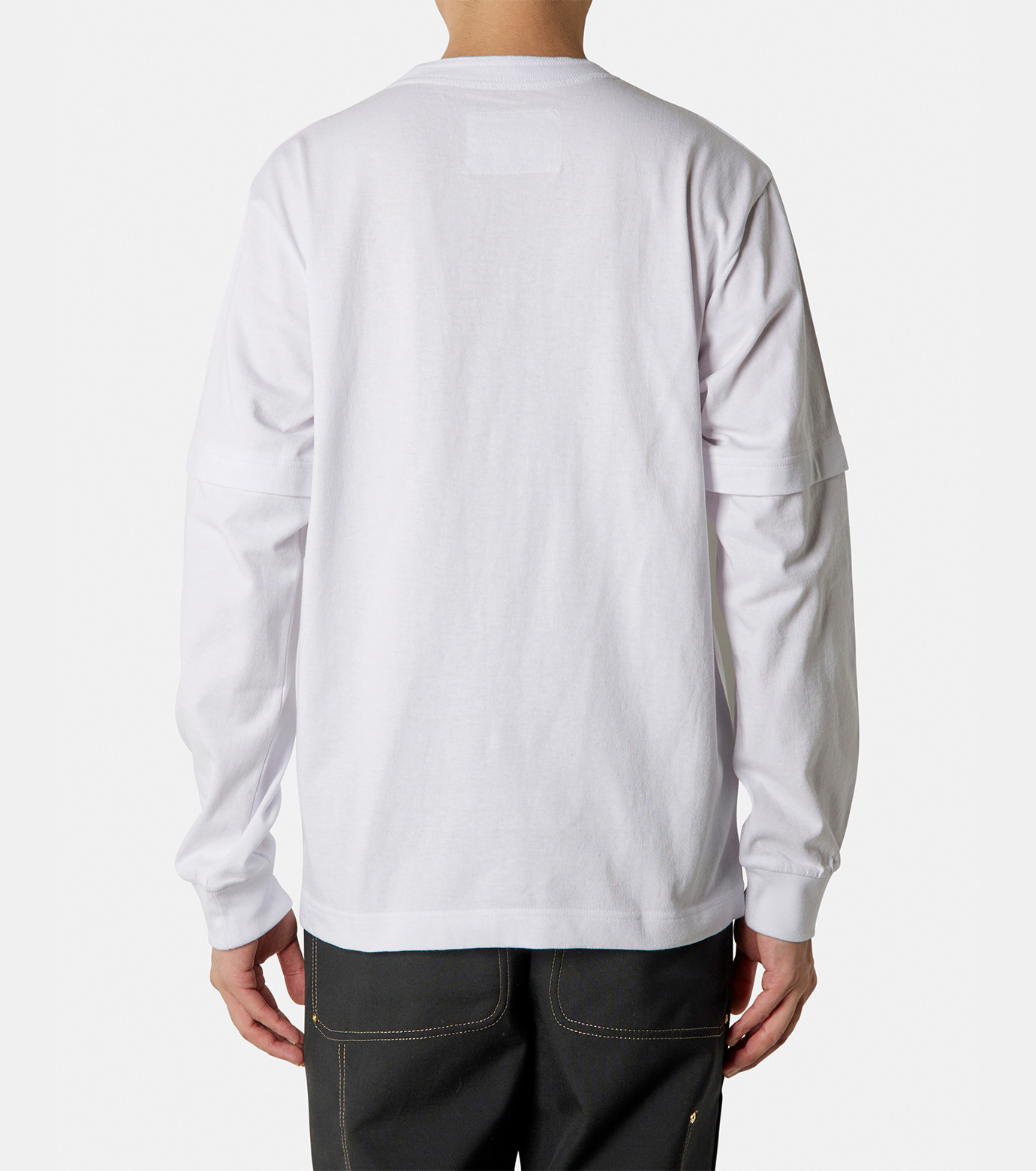 sacai × Carhartt WIP の L/S T-Shirt “White” が発売