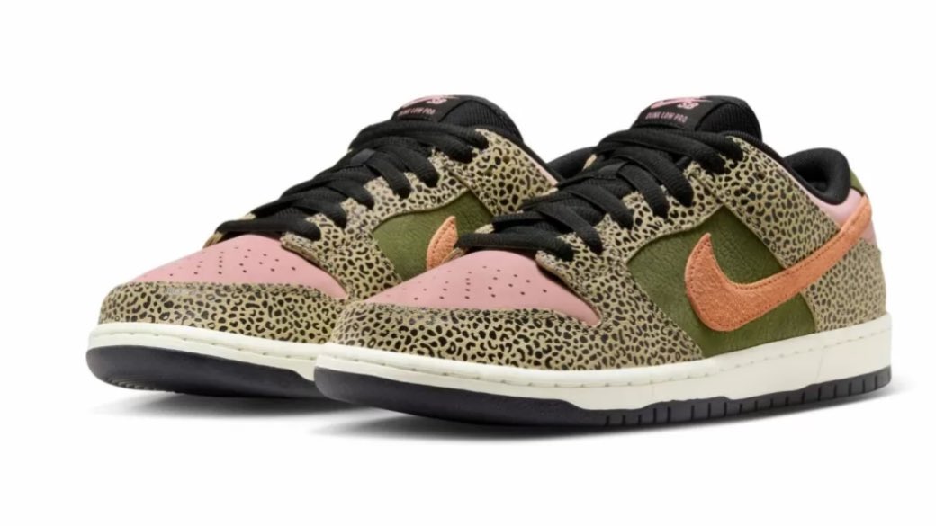 Arts-Rec × NIKE SB の DUNK LOW PRO QS “Rust Pink and Rough Green” が発売