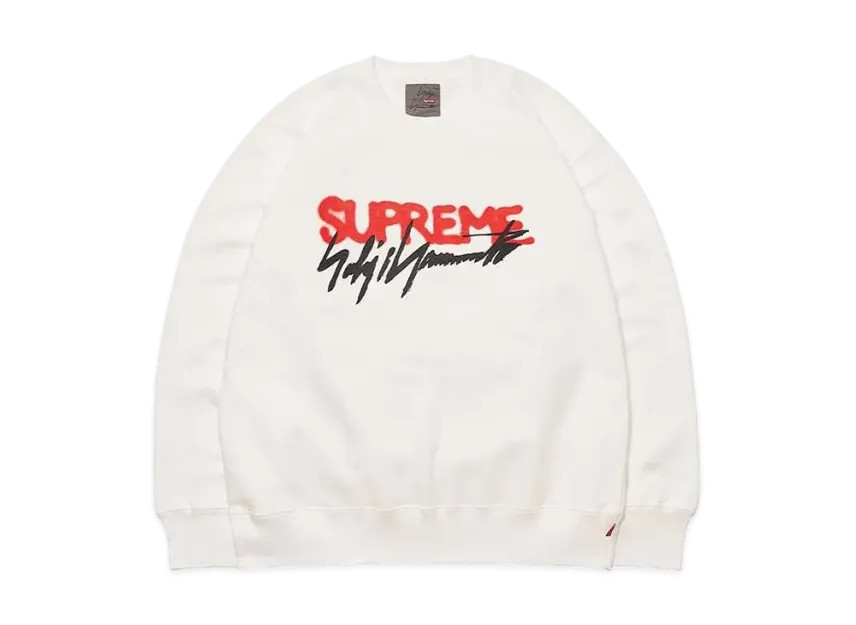 Supreme × Yohji Yamamoto® の Crewneck が発売