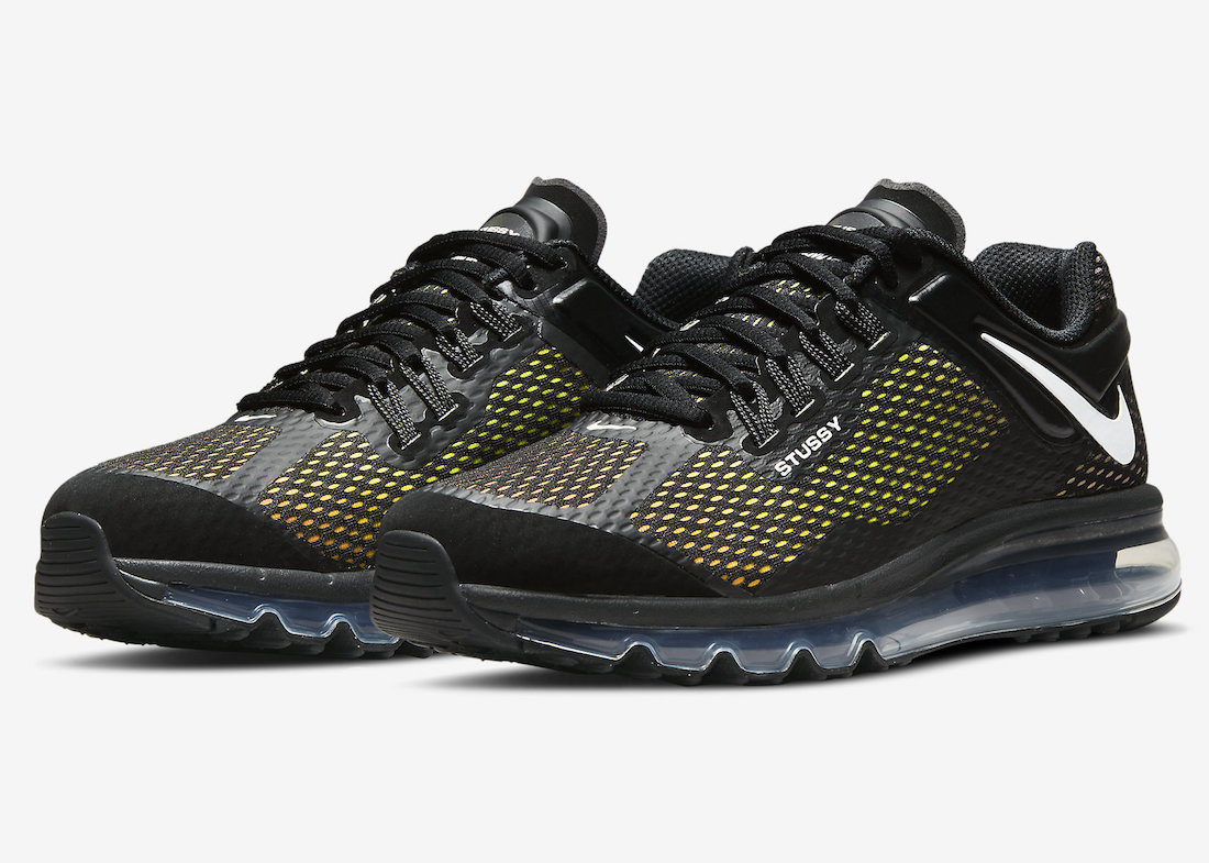 Stüssy × NIKE の AIR MAX 2013 “Black” が発売