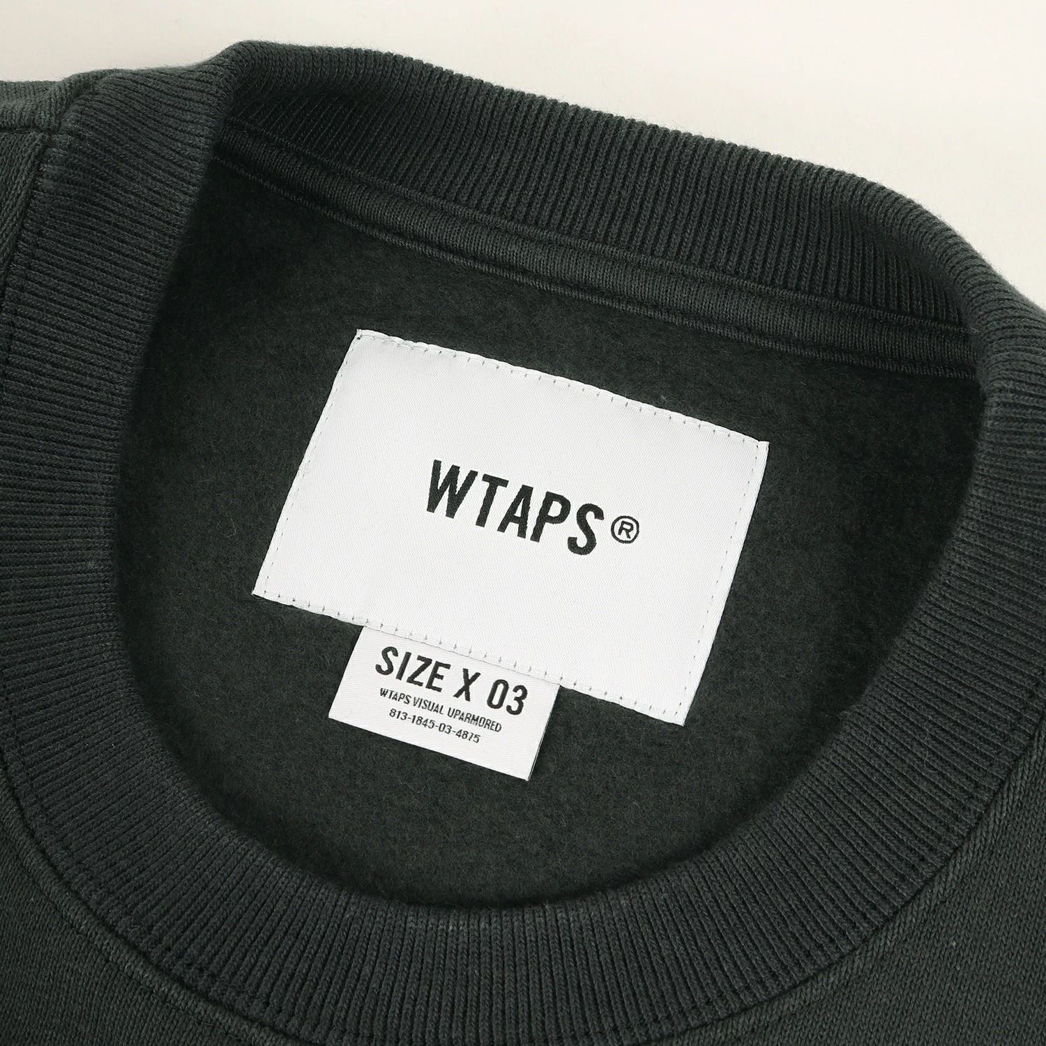 WTAPS の AII 02 / Sweater / Cotton. Protect "Black" が発売