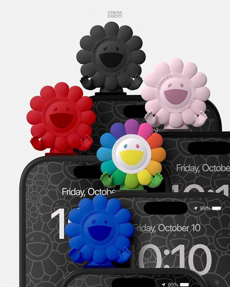 CASETiFY × 村上隆 のコラボ第3弾が10月10日(金)発売