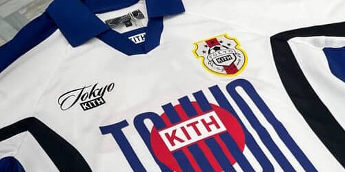 KITH TOKYO の5周年記念フットボールジャージが発売
