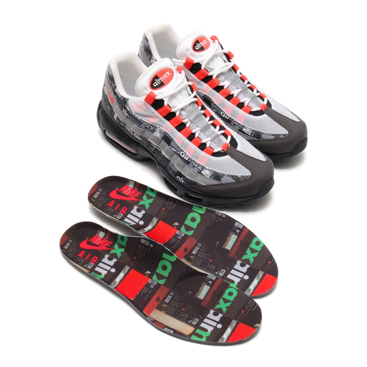 atmos × NIKE の AIR MAX 95 "Red We Love Nike" が発売