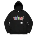 Supreme × WTAPS の Sic'em! Hooded Sweatshirt "Black" が発売