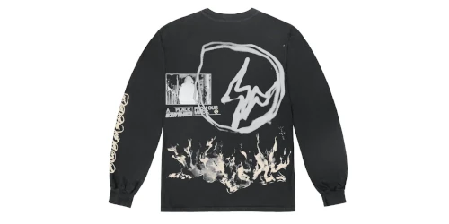 Travis Scott × fragment design の Cactus Jack For FRGMT Logo L/S Tee が発売