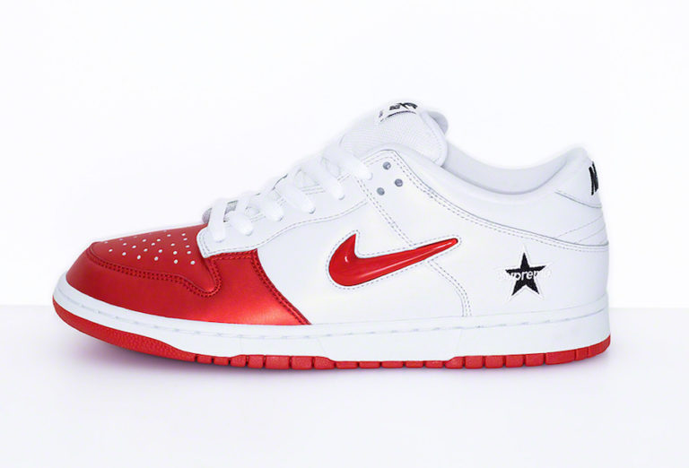 Supreme × NIKE SB の DUK LOW "Varsity Red/White" が発売