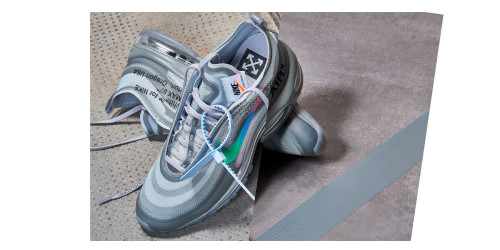 Off-White™ × NIKE の AIR MAX 97 “Grey” が発売