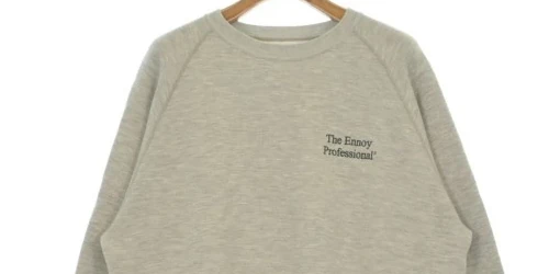 ENNOY の Crewneck Sweat "Grey" が発売
