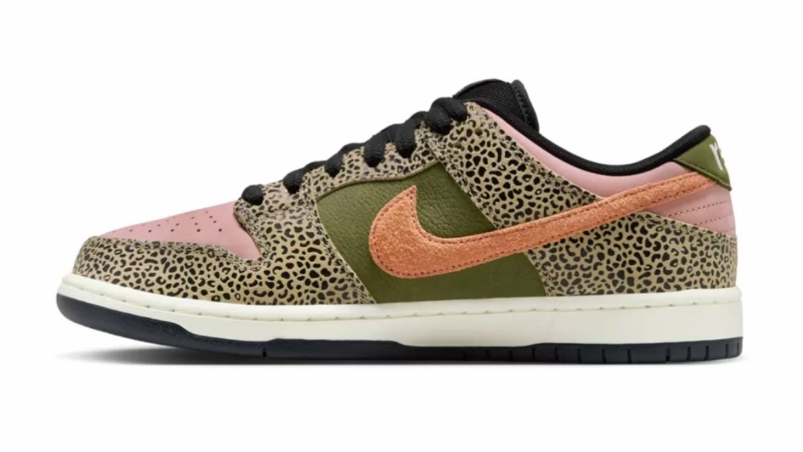 Arts-Rec × NIKE SB の DUNK LOW PRO QS “Rust Pink and Rough Green” が発売
