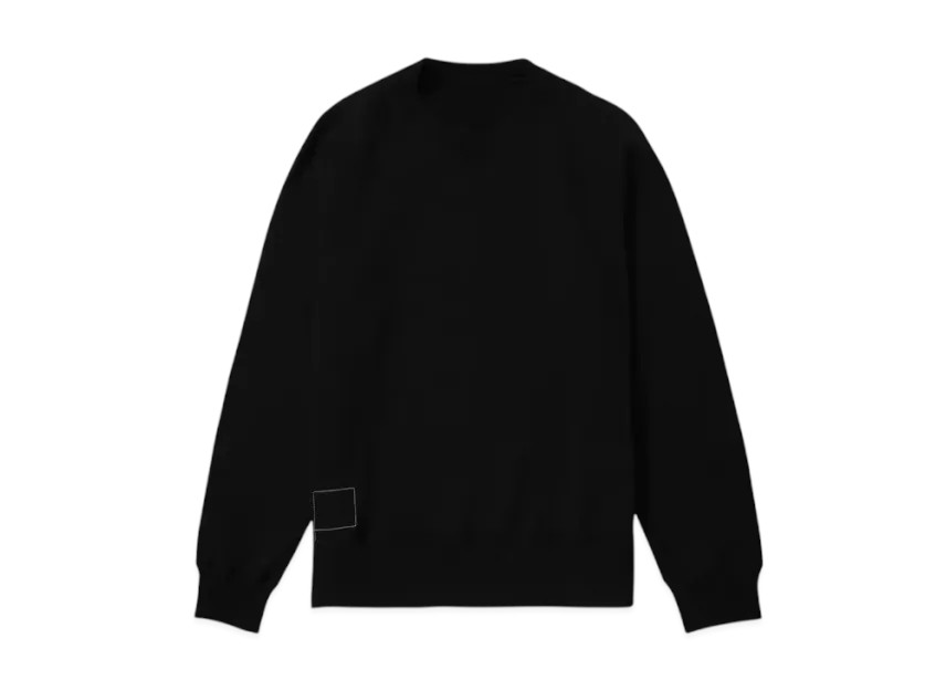 WTAPS × sacai の Print Pullover Sweater "Black" が発売