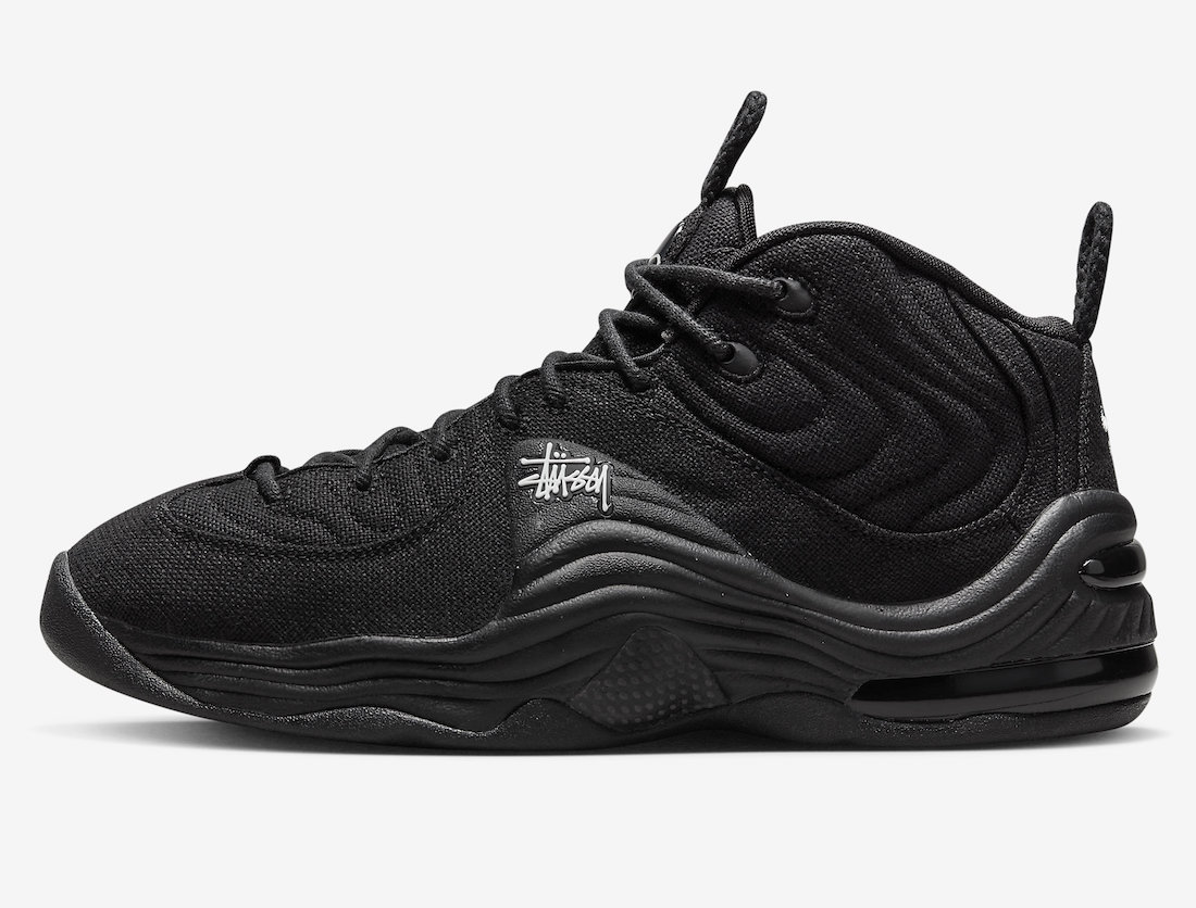 Stüssy × NIKE の AIR PENNY 2 "Black" が発売