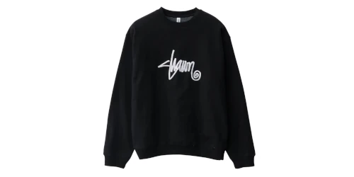S/DOUBLE の Shawn Script Crew Sweatshirt が発売