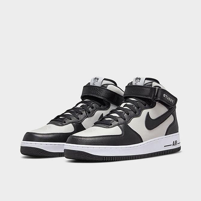 Stüssy × NIKE の AIR FORCE 1 MID "Black/Light Bone" が発売