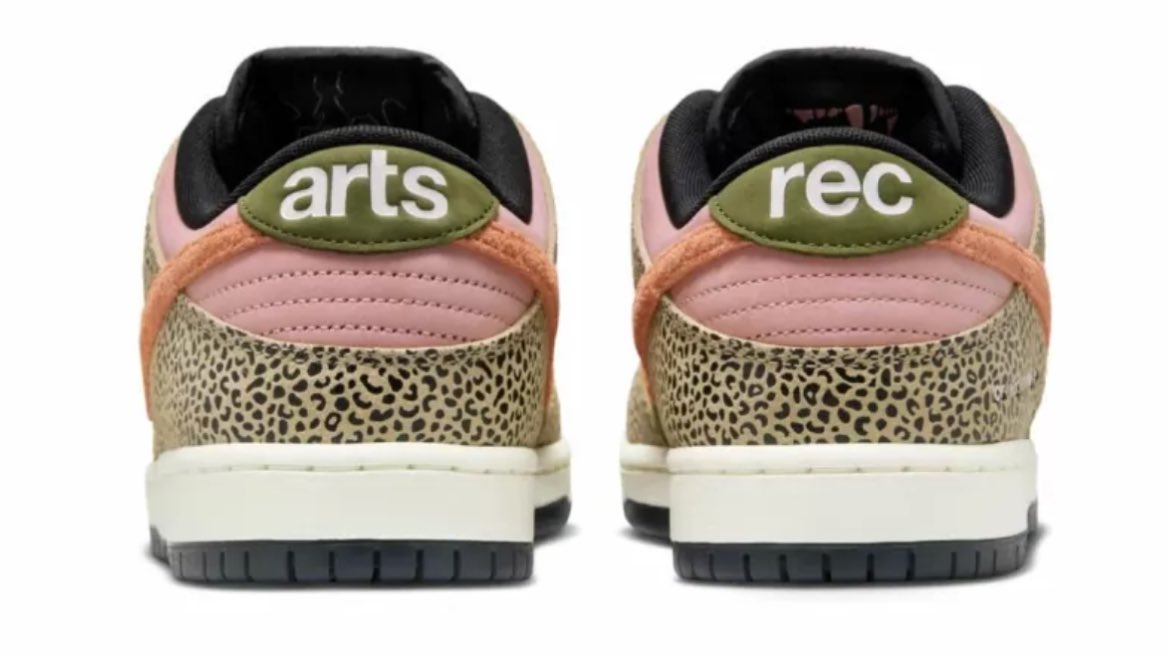 Arts-Rec × NIKE SB の DUNK LOW PRO QS “Rust Pink and Rough Green” が発売