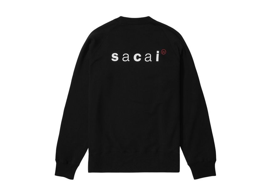 WTAPS × sacai の Print Pullover Sweater "Black" が発売