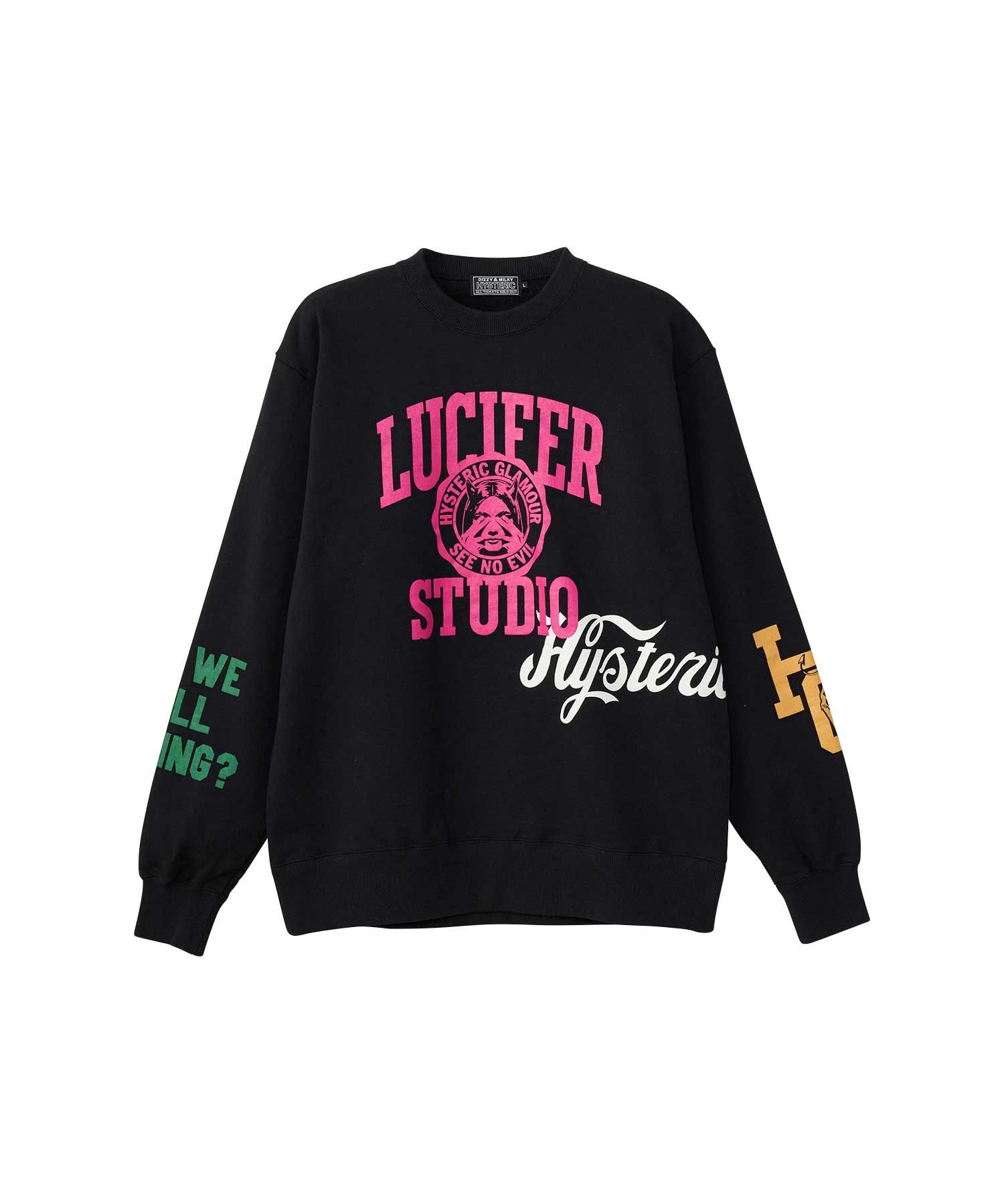 HYSTERIC GLAMOUR の Lucifer Studio Sweat が発売