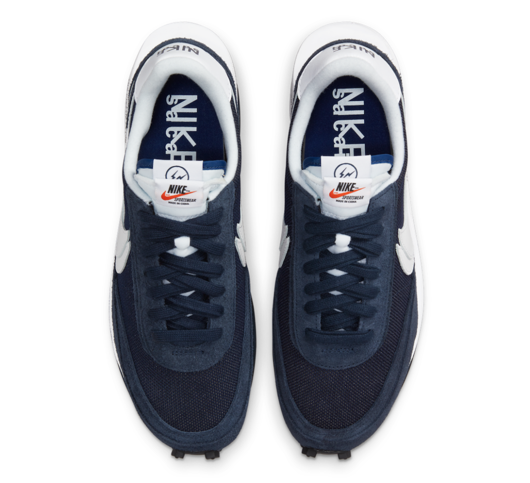 fragment design × sacai × NIKE の LD Waffle "Blackended Blue" が発売