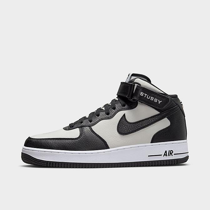 Stüssy × NIKE の AIR FORCE 1 MID "Black/Light Bone" が発売