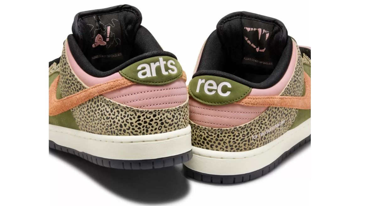 Arts-Rec × NIKE SB の DUNK LOW PRO QS “Rust Pink and Rough Green” が発売