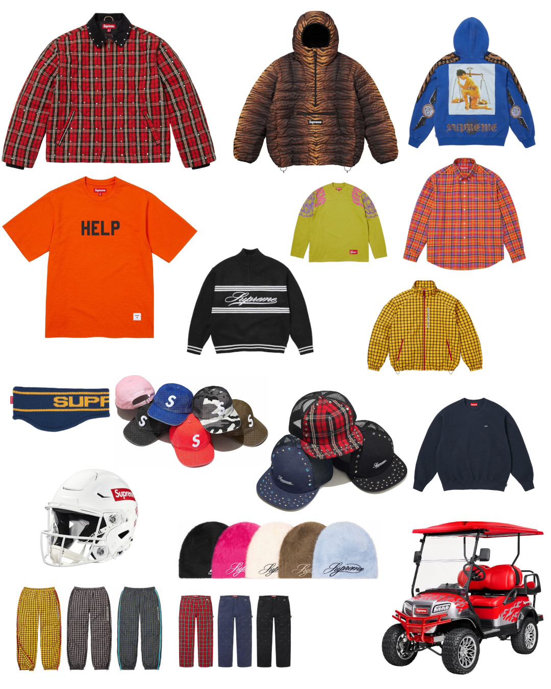 Supreme 2025年秋冬コレクション WEEK6 のドロップリストが公開