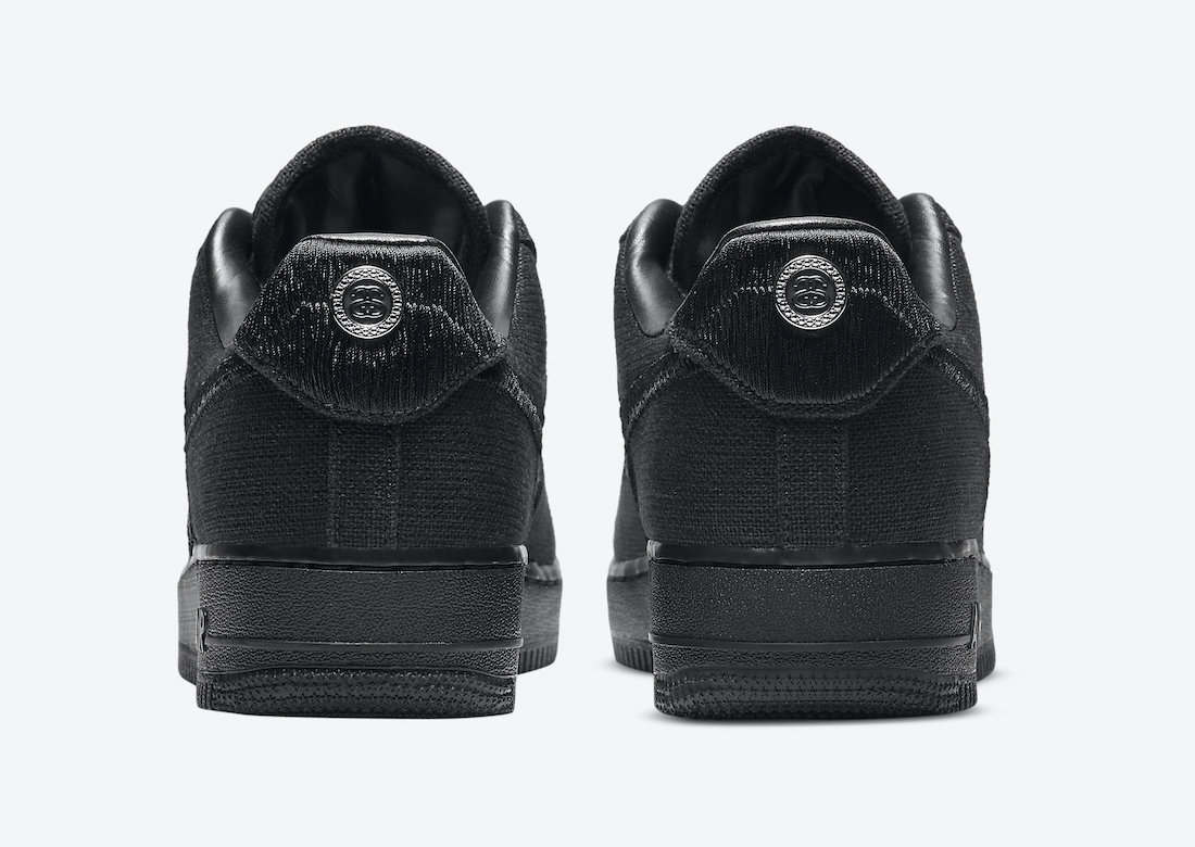 Stüssy × NIKE AIR FORCE 1 LOW "Triple Black" が発売