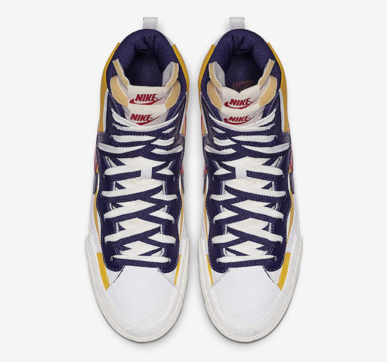 sacai × NIKE の BLAZER MID “Varsity Maize” が発売