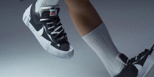 sacai × NIKE の BLAZER LOW "Iron Grey" が発売