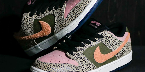 Arts-Rec × NIKE SB の DUNK LOW PRO QS “Rust Pink and Rough Green” が発売