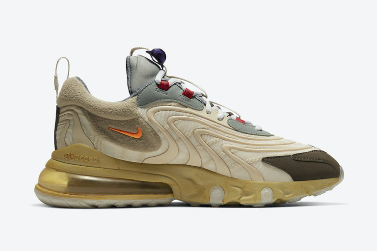 Travis Scott × NIKE の AIR MAX 270 REACT “Cactus Trails” が発売