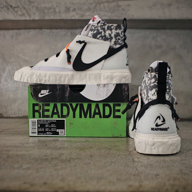 READYMADE × NIKE BLAZER MID "White" が発売