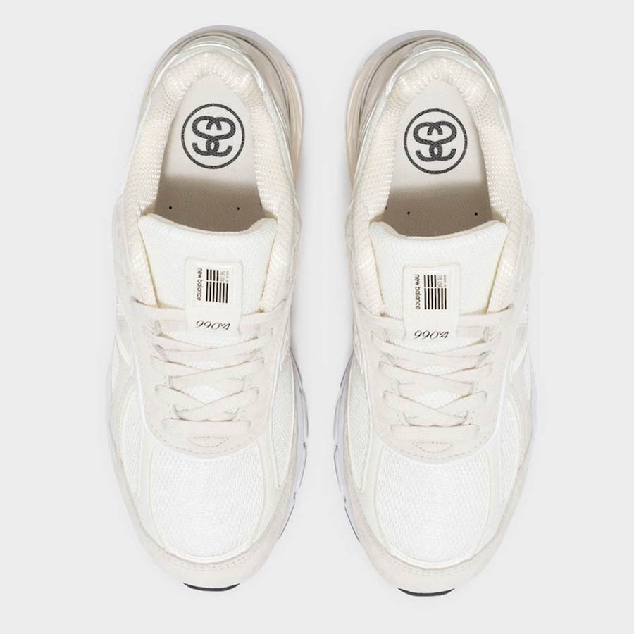 Stüssy × New Balance の 990v4 "Stussy Cream" が発売