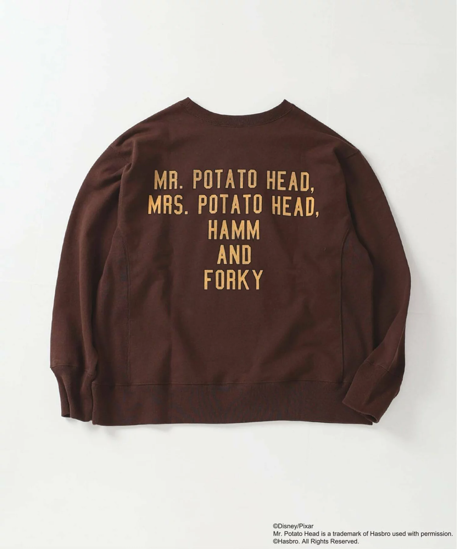 JOURNAL STANDARD relume × TOY STORY の Print Sweat が発売