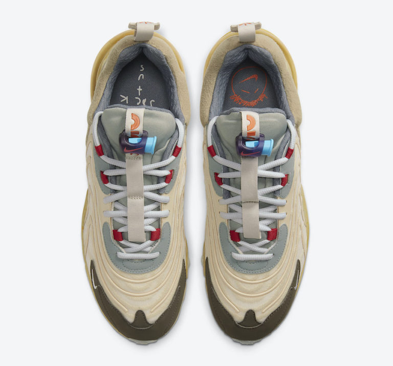 Travis Scott × NIKE の AIR MAX 270 REACT “Cactus Trails” が発売