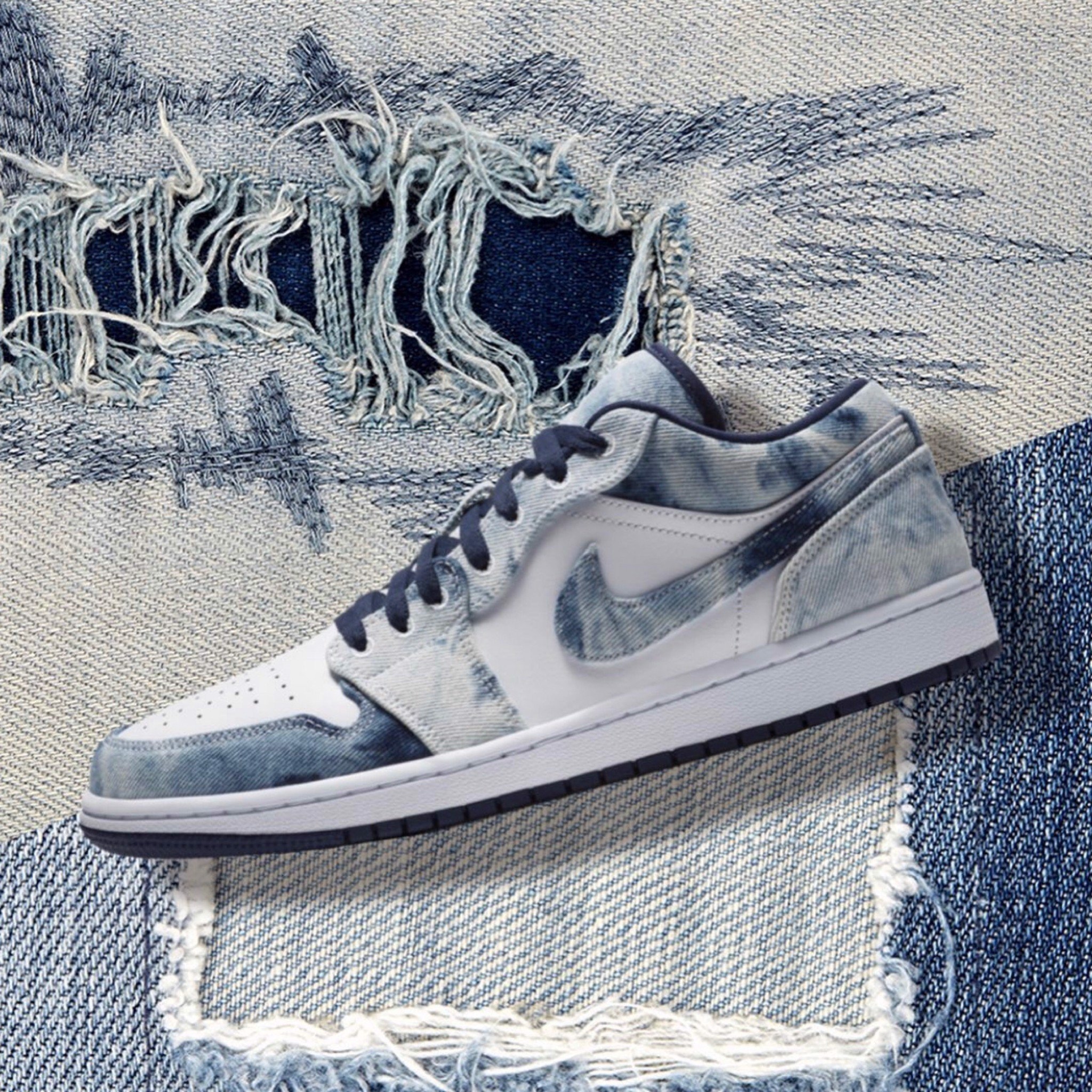NIKE AIR JORDAN 1 LOW “Washed Denim” が発売 