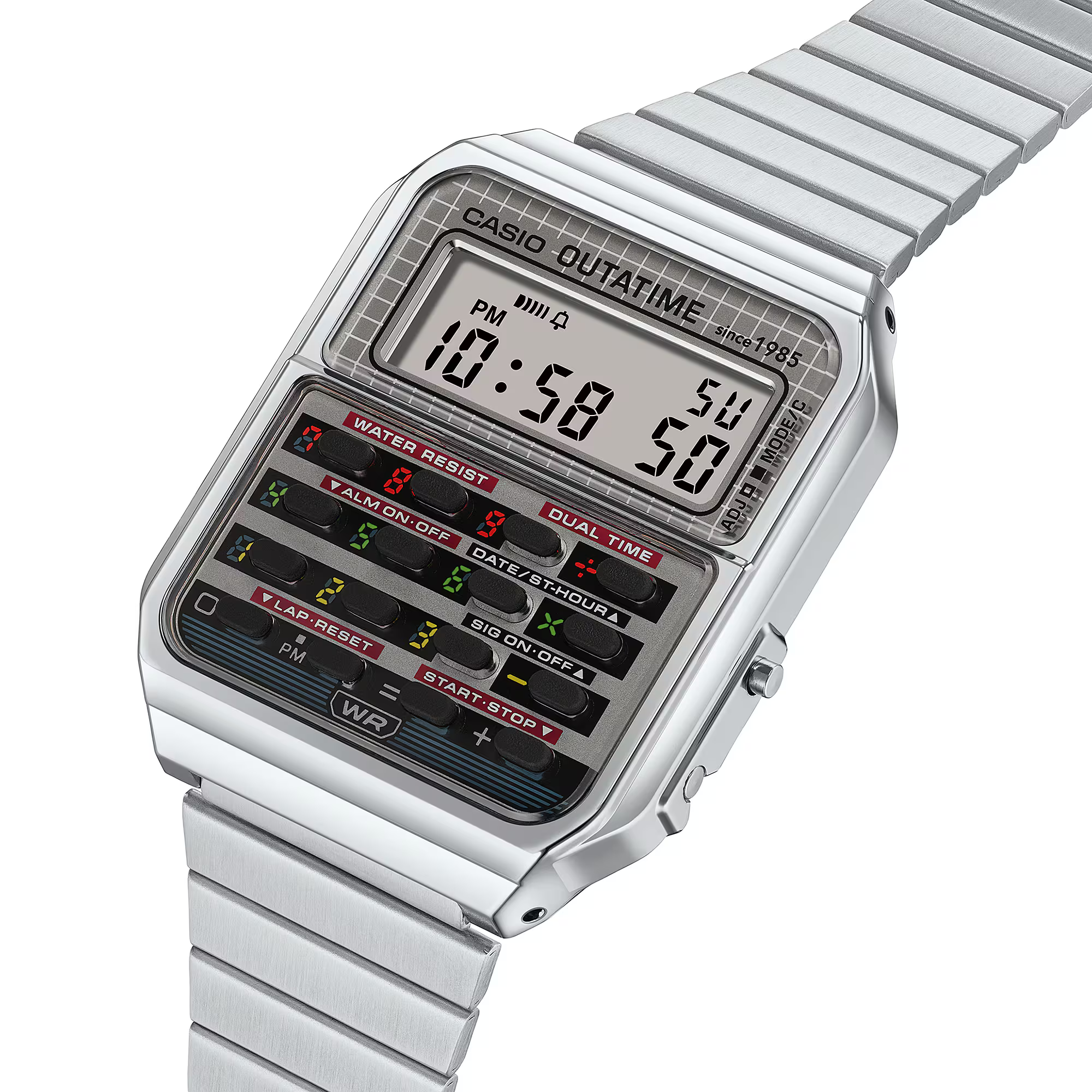 国内取扱店舗を追加】BACK TO THE FUTURE × CASIO の CA-500WEBF-1AJR