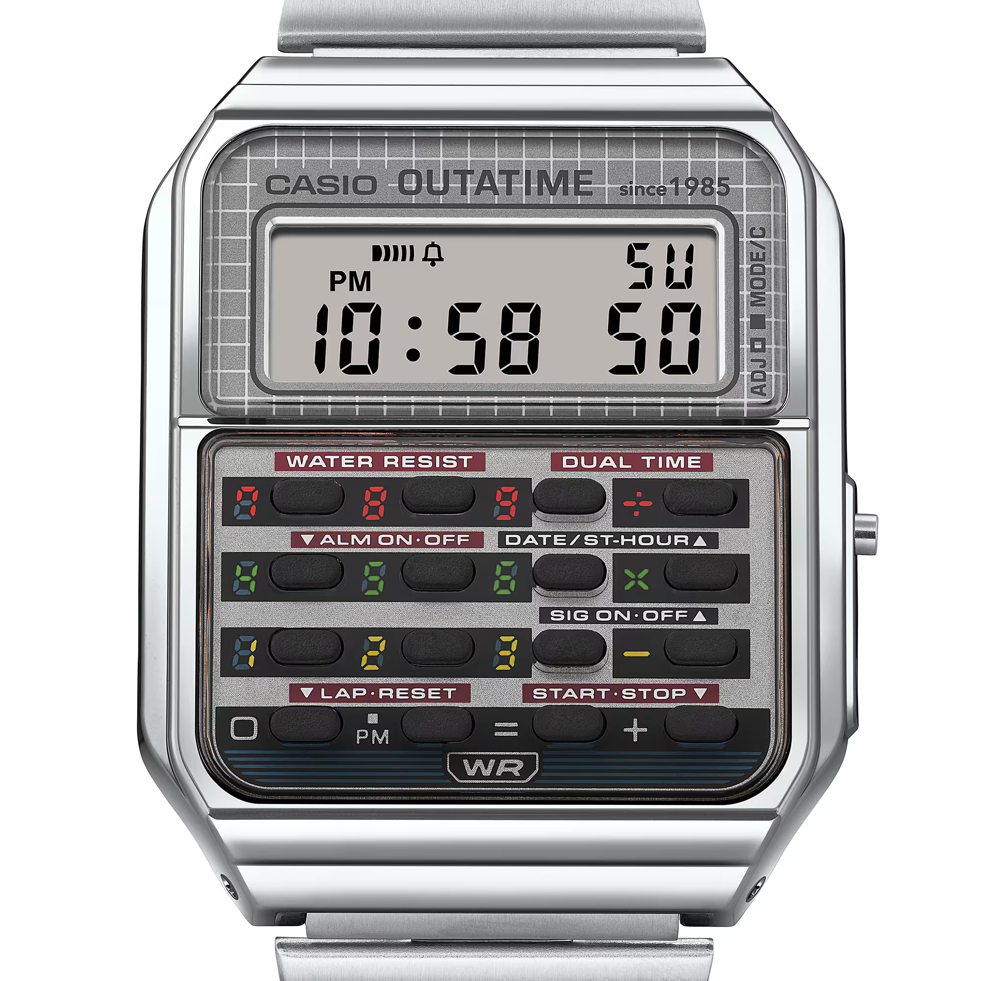 BACK TO THE FUTURE × CASIO のコラボウォッチ CA-500WEBF-1AJR が10月21日(火)発売