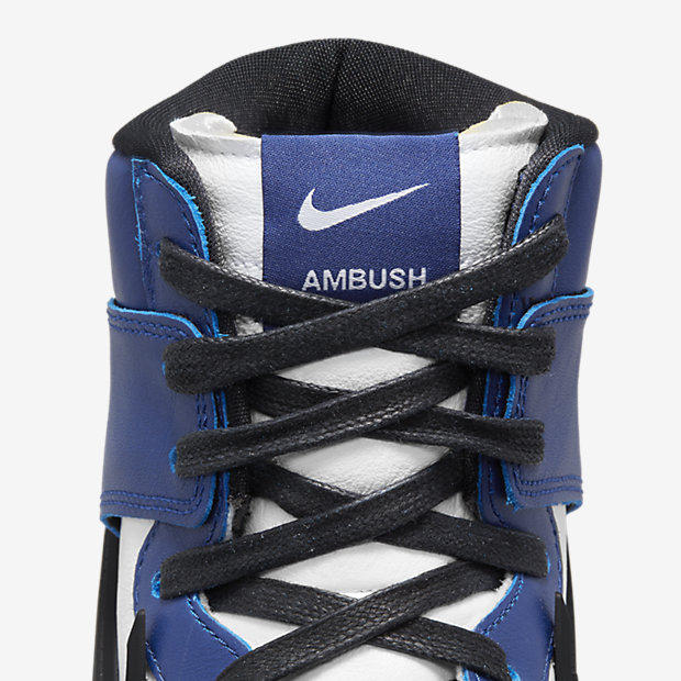 AMBUSH® × NIKE の DUNK HIGH “Deep Royal” が発売
