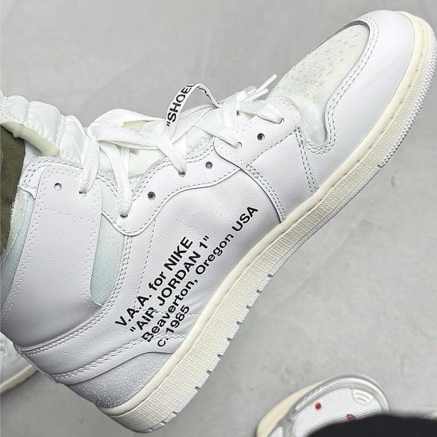 Virgil Abloh Archive × NIKE AIR JORDAN 1 “Alaska” が2026年春に発売予定