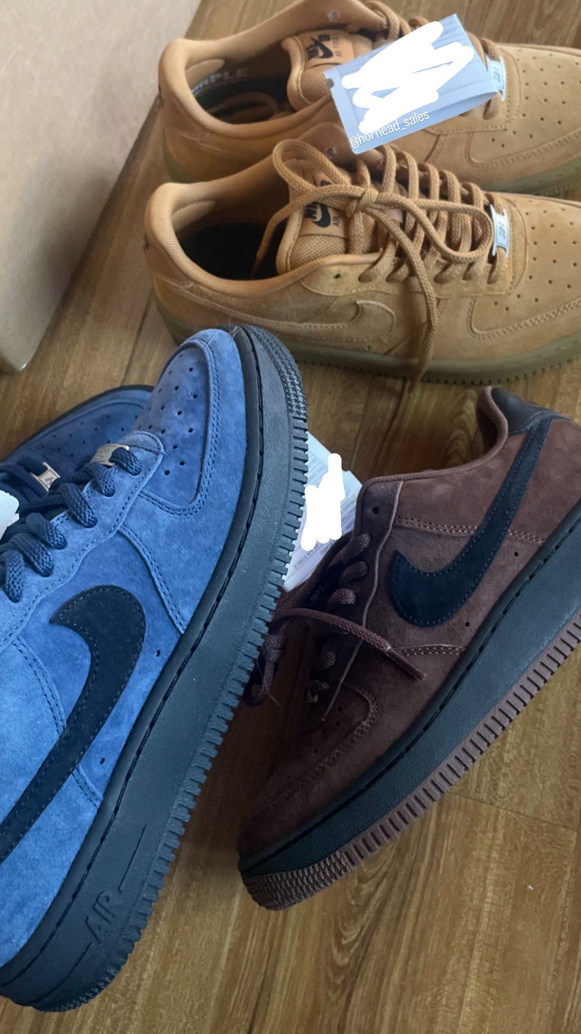 NIKE SB × NIKE AIR FORCE 1 の3色が2026年夏に発売予定