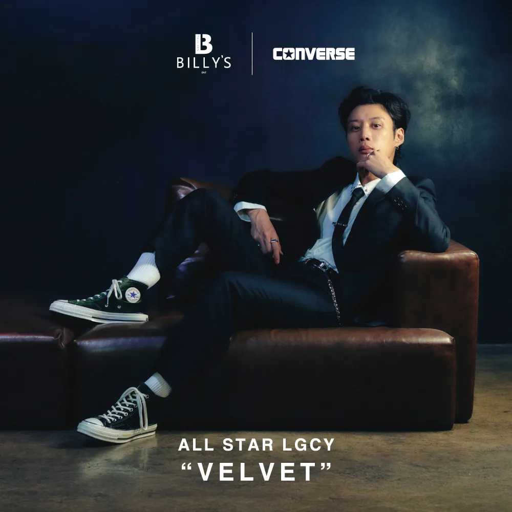 BILLY’S × CONVERSE ALL STAR LGCY “Velvet” の先行予約が開始