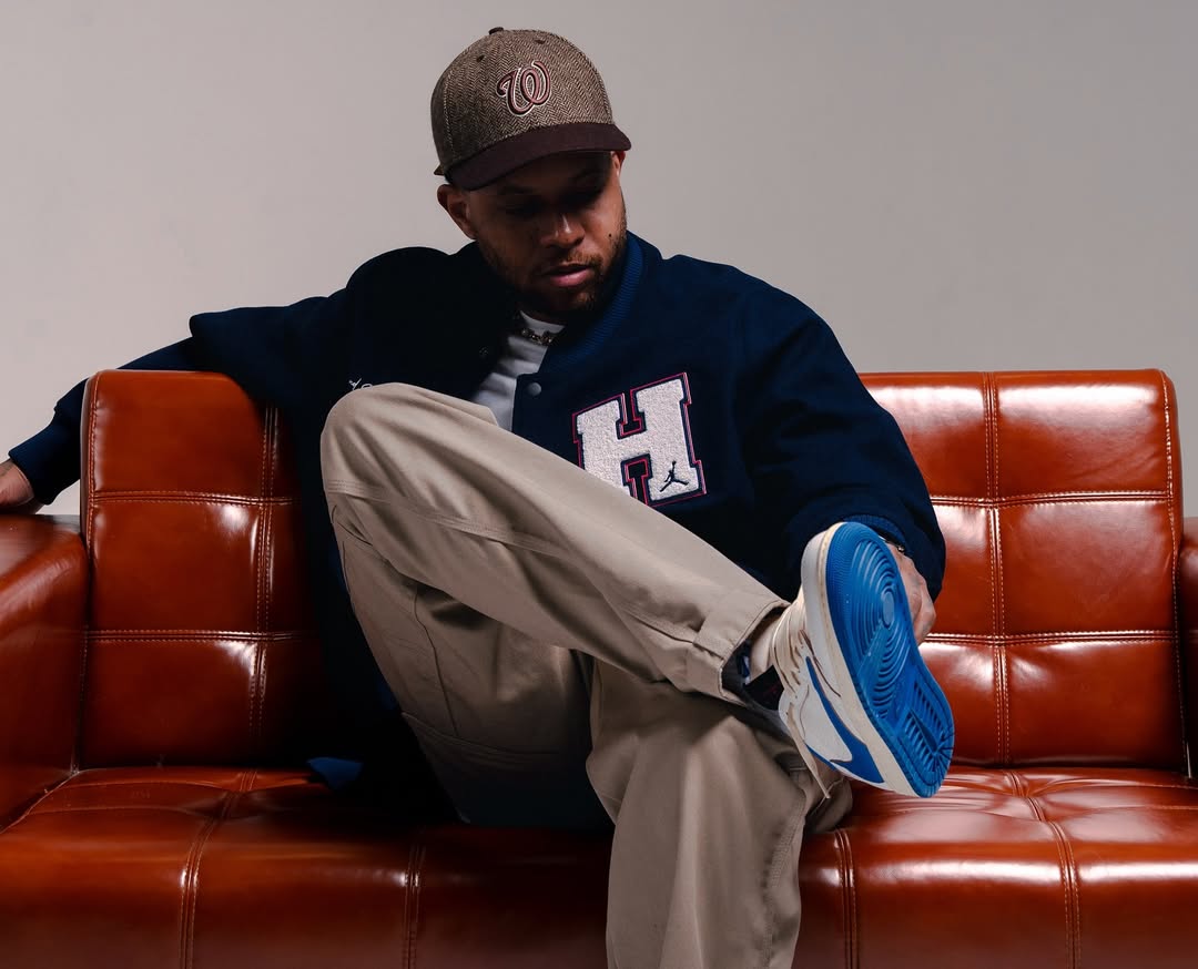 Chase B が Travis Scott × fragment design × NIKE AIR JORDAN 1 LOW を着用