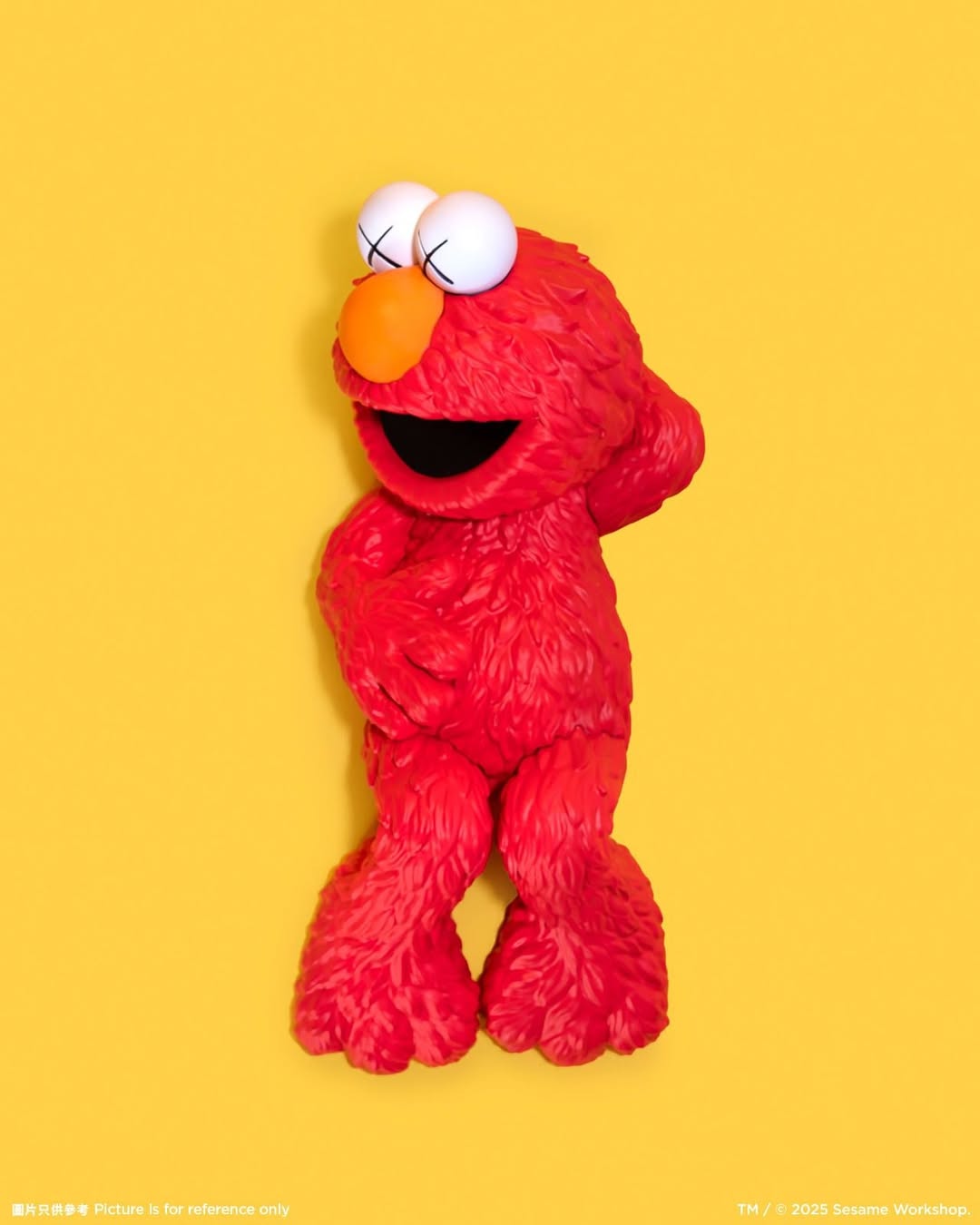 KAWS × セサミストリート の “Vinyl Figure Collection” が10月