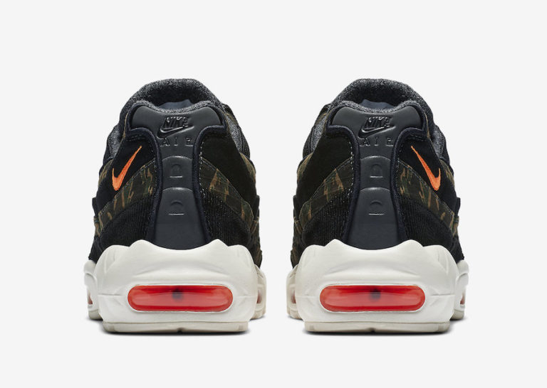 Carharte WIP × NIKE の AIR MAX 95 "Black/Sail/Total Orange" が発売