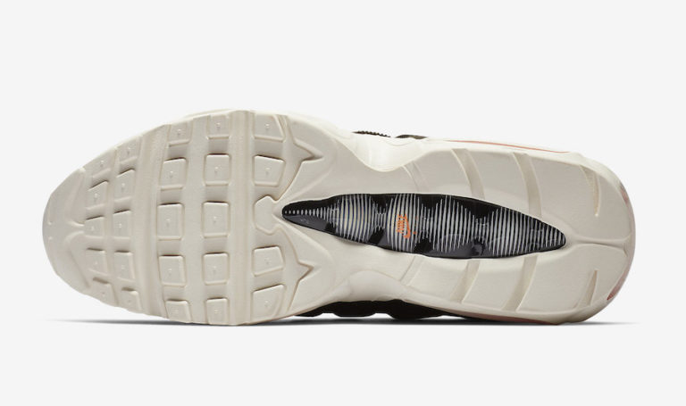 Carharte WIP × NIKE の AIR MAX 95 "Black/Sail/Total Orange" が発売